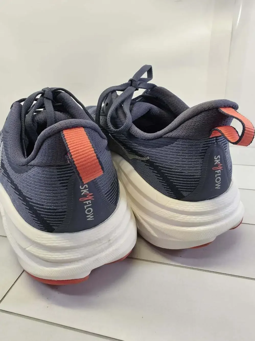 Hoka Skyflow Shoes Womens Size 8 D Blue Running Gym Run Low Sneaker Excellent